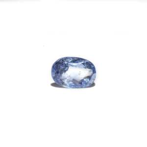 Natural Blue Sapphire 4.02 Carat Certified Loose Gemstone Light Blue Pink Calibrated Wholesale - Product Image 1