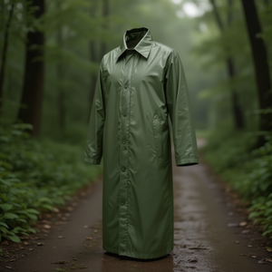 เสื้อกันฝนกันน้ำสำหรับกิจกรรมกลางแจ้ง TAFFETA XTRA ไซส์ M L XL XXL - เสื้อกันฝนกันลมแบบยาว ผลิตจากโพลีเอสเตอร์ ไซส์ M L XL XXL - Product Image 1