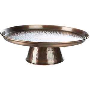 Frutero de Metal Estilo Vintage con Diseño de Hojas, Centro de Mesa Decorativo, Bandeja para Servir en Mesa de Comedor, Decoración para Bodas y Fiestas - Product Image 1