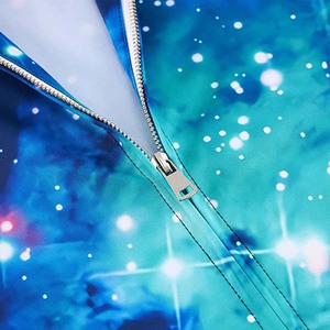 Sudadera con capucha clásica para hombre con cremallera y forro de lana cepillada para uso diario - Product Image 4