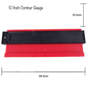 TAI ZHAN TZ-0010P Jauge de contour 10 pouces auto-bloquante, écologique, haute résistance, durable, en ABS, avec option d'installation magnétique, garantie 1 an - Product Image 4