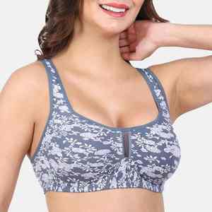 Sujetador Deportivo Personalizado sin Costuras con Nervaduras, de Alta Sujeción, Ligero y Transpirable para Mujer, Top Deportivo para Gimnasio y Entrenamiento - Product Image 1