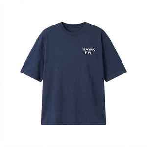 Camiseta de algodón holgada con cuello redondo para mujer, manga corta, informal, con estampado de letras, tela de jersey transpirable - Product Image 6