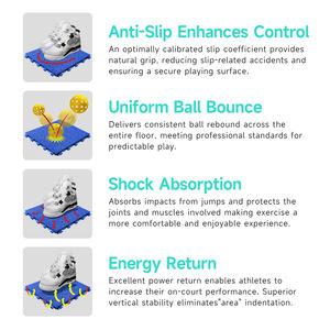 Meilleur choix pour remplacer la base en béton, approuvé par la PPA, PP imperméable, professionnel, multi-usages, intérieur/extérieur, pickleball - Product Image 5