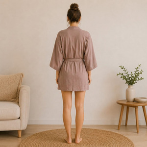 Ensemble de vêtements de détente pour femmes, en polyester et viscose, confortable, respirant, écologique - Product Image 4