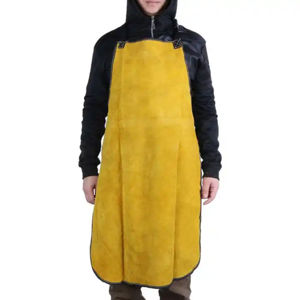 Tablier de soudeur en cuir de qualité supérieure, résistant à la chaleur et ignifuge, pour hommes - Product Image 2