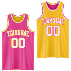 Maillot de basket-ball réversible personnalisé, vêtements d'équipe sublimés - Product Image 5