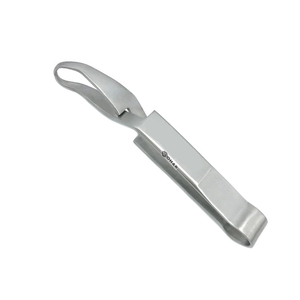 Pince à serviettes Jones Crossaction 9 cm à manche courbé, perforatrice 1x1 à 3,5 po (9 cm) - Product Image 3
