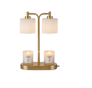 Quemador de Aroma de Latón de Última Generación, Más Vendido, con Base de Madera y Pantalla Perforada para Aromaterapia en Interiores, Lámpara de Mesa para Velas - Product Image 6