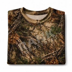 T-shirts de chasse les plus vendus, marque privée, prix de gros, t-shirts de chasse de haute qualité, vêtements de chasse en promotion - Product Image 5