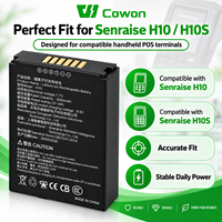Batterie de remplacement Li-ion rechargeable COWON 7,7 V 3000 mAh 23,1 Wh pour terminal POS Senraise H10 H10S