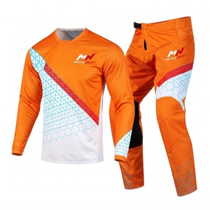 Ensemble de vêtements de motocross à manches longues, design personnalisé, logo tendance, très vendu, en vente en ligne maintenant - Product Image 1