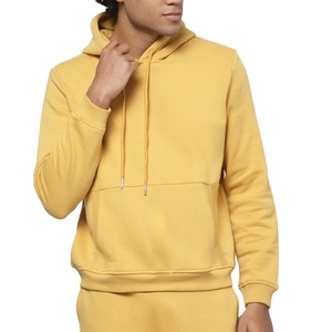 Basics Hiver Personnalisé Imprimé Brodé Polaire Surdimensionné Sweat À Capuche Respirant pour Hommes-Couleur Unie 100% Coton Logo Personnalisé 2026 - Product Image 1
