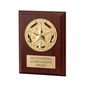 Plaque de récompense en métal personnalisée pour événement, souvenir de l'année - Product Image 1