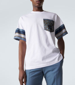 Men's Heavyweight O-Neck Knitted Short Sleeve Quick Dry <b>Pocket</b> <b>T</b>-<b>Shirt</b> Sun Faded Washed Polyester Cotton Blend Outdoor Casual - Product Image 4