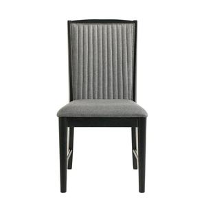 Silla Tapizada Negra con Estructura de Madera, Silla de Comedor, Proveedor Premium de Malasia, Muebles para el Hogar y la Cocina, Asientos para Proyectos Residenciales - Product Image 4