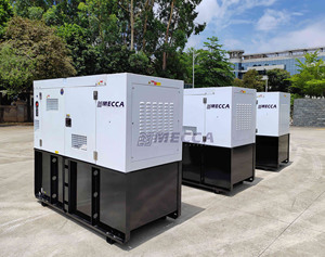 Générateur diesel silencieux ouvert DEUTZ MECCA POWER MC352DE 256KW/320KVA Triphasé 6L 60Hz Démarrage automatique Remorque mobile 1800 tr/min ATS - Product Image 4