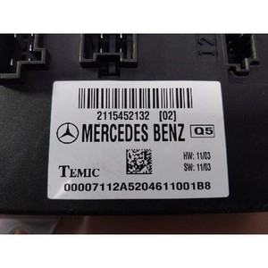 โมดูลควบคุมเกตเวย์กลาง E-class มือสอง ของแท้ OEM 2115452132 - Product Image 4