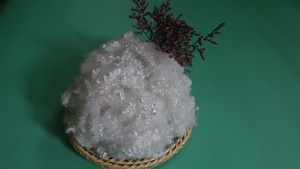 Fabricante 3D HCS Blanco Reciclado Hueco Conjugado Vikohasan PSF Fibra Grapa Precio Bajo Sofá Cojín Juguete Material de Relleno - Product Image 5