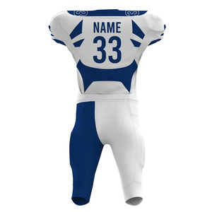 Vente flash Vêtements de sport d'équipe Uniforme américain Uni Confort Logo personnalisé Maillots décontractés Nouveau design Maillot de football américain - Product Image 2