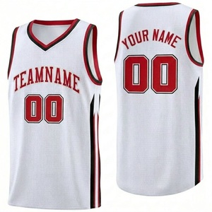Camiseta de Baloncesto Ligera, 100% Poliéster, Sin Mangas, que Absorbe la Humedad, con Nombre de Equipo Personalizado, para Entrenamientos Deportivos - Product Image 2