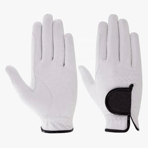 Guantes de Equitación Personalizados para Hombre, Guantes de Cuero Sintético Antidesgarro para Montar a Caballo - Product Image 5