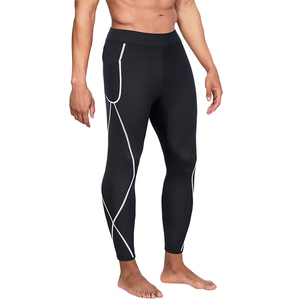 Customized Made Men's Outdoor Running Wear Compression Leggings Sports Gym Fitness Compression Pants - Product Image 5