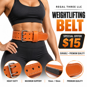Ceinture de musculation en cuir 10 mm camouflage pour haltérophilie et powerlifting, avec soutien lombaire, pour entraînement en salle de sport - Product Image 5