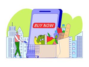 Application mobile de livraison d'épicerie intelligente Connectivité client-fournisseur Commandes instantanées Paiement sécurisé Internet Android iOS Linux MAC - Product Image 4