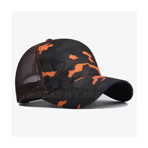 Casquettes de camionneur imprimées, respirantes, avec dos en maille, ajustables, style streetwear, vente en gros, directement de l'usine - Product Image 3