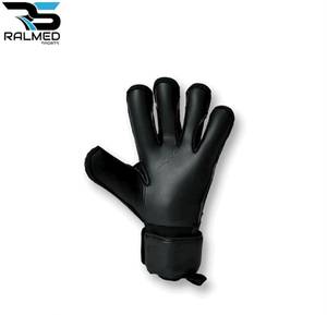 Guantes de Portero de Fútbol, Dedos Completos, Látex Alemán de 4 mm (Agarre de Contacto), Antideslizantes, Correa de Muñeca Ajustable, Unisex - Product Image 2