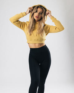 Sudadera con Capucha Extra Grande Personalizada con Bordado 3D para Mujer, Sudadera de Felpa 100% Algodón, Sudadera Informal de Invierno Tejida - Product Image 3