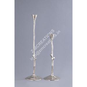 Juego de Portavelas Metálicos Modernos para Bodas y Fiestas Navideñas, Hechos a Mano, Duraderos, Antideslizantes, Decoración de Mesa - Product Image 1