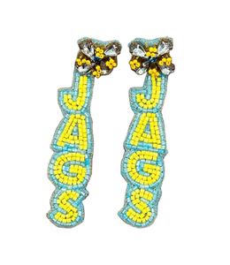 Pendientes GOVLS personalizados con cuentas Vintage 2025 al por mayor, joyería deportiva de estilo clásico, pendientes bordados con cuentas de semillas de fiesta - Product Image 2