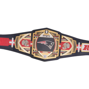 New England Patriots Championship Belt Customizable Football Wrestling Belt High Quality Collectible Sports Title Belt for Fans - Product Image 2