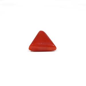 Oval Cut 6.3 Carat Red Coral Loose Gemstone for Fine Jewelry - Product Image 3
