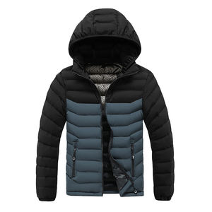 Vestes coupe-vent thermiques pour hommes, vêtements d'hiver, blouson rembourré pour hommes, veste décontractée en coton épaisse et chaude pour hommes, parkas à capuche - Product Image 3