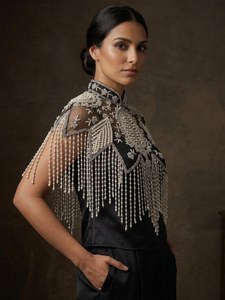 Flecos de Cuentas Delicados Hechos a Mano al por Mayor, Adorno de Flecos con Cuentas de Cristal para Vestidos - Product Image 6