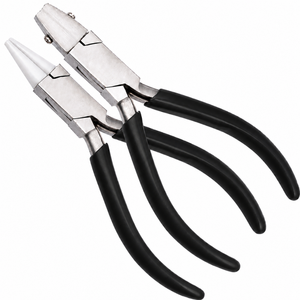 Soft Jaw Nylon <b>Pliers</b> <b>Set</b> Flat Nose Jewelry Tools Non Scratch Wire Forming DIY Craft Professional Repair Kit - Product Image 1
