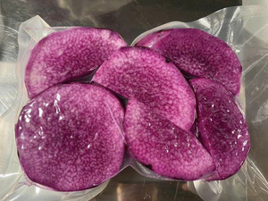 Frozen Purple Yam IQF Ube Root Customized Cutting Shape Natural Lightly Sweet Taste Smooth Texture Vibrant Color Fast Delivery - Product Image 2