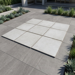 Baldosas de Porcelana Rectificadas Vistaar R11 de 600x1200 mm, 20 mm de Grosor, para Exteriores, Resistentes, Color Gris Piedra, para Pavimentación de Entradas - Product Image 3