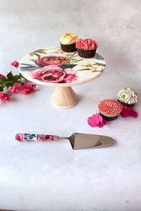 Rustic Farmhouse Wooden Cake Pedestal <b>Stand</b> for <b>Cupcake</b> Pastry Dessert Serving and Kitchen Table Decoration - Product Image 5