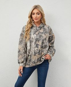 Sudadera con capucha OEM de invierno para mujer, de forro polar grueso, con estampado tie-dye y lavado ácido, estilo urbano y para exteriores, personalizada, B2B - Product Image 3