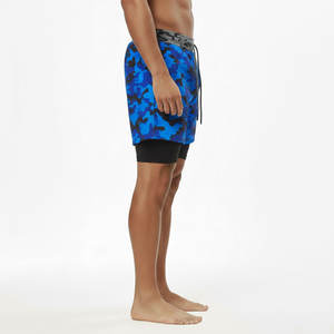 Pantalones Cortos Deportivos 2 en 1 con Logotipo Personalizado para Hombre, Pantalones Cortos Deportivos de Verano para Gimnasio, Atletismo, Correr, Baloncesto, Entrenamiento, Pantalones Cortos para Hombre - Product Image 3