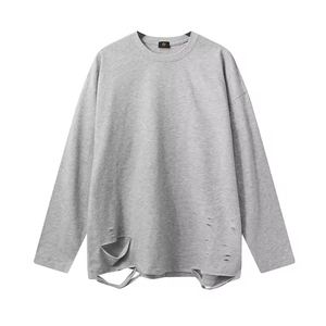 เสื้อยืดสำหรับผู้ชายเสื้อยืดลายความทุกข์ของผู้ชายเสื้อยืดแบบมีความต้องการสูงดีไซน์ใหม่ - Product Image 6