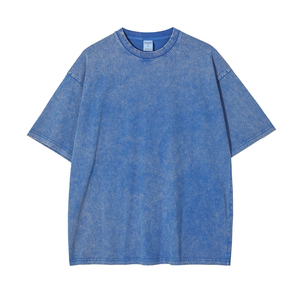 T-shirts pour hommes, personnalisables, 100% coton doux, surdimensionnés, respirants, écologiques, streetwear - Product Image 3