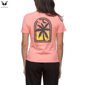 T-shirts pour femmes de qualité supérieure, sur mesure, respirants, service OEM, prix de gros, t-shirts décontractés à manches courtes, tendance - Product Image 2