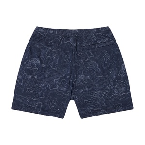 Short de sport grande taille pour homme 100% Polyester Short de basket-ball personnalisé à fleurs imprimé par sublimation - Product Image 2