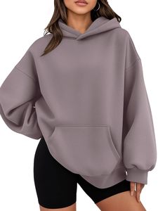 Sudadera con capucha extragrande para mujer, de la mejor calidad, a la moda, antiencogimiento, diseños deportivos OEM, material suave, tallas grandes. - Product Image 1