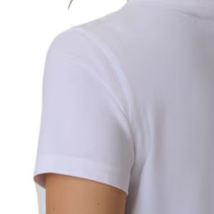 Camiseta Lisa Regular para Mujer, Cuello Redondo, Manga Corta, Algodón Suave, Informal, Ligera, Transpirable, Básica para Uso Diario - Product Image 6